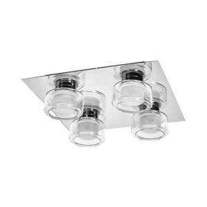 Ledvance -LED Fürdőszobai mennyezeti lámpa ORBIS FLAME 4xLED/5, 5W/230V IP44 króm 4099854276255 kép