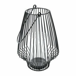 Fém lámpás (magasság 28 cm) – Ego Dekor kép