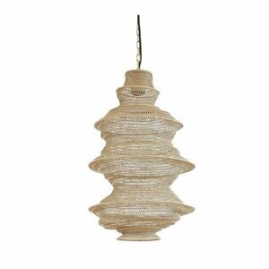 Bézs fém függőlámpa Nakisha – Light & Living kép