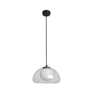 PND-54637-1-BK-CL - Kábeles függőlámpa AINALE 1xG9/7W/230V fekete/átlátszó PND-54637-1-BK-CL kép