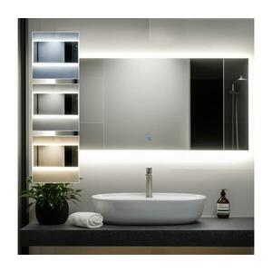 Brilagi - LED fürdőszobai tükör LUCE LED/36W/230V 60x120 cm IP44 CRI 90 dimmelhető + CCT FG-CY48-B01-60120 kép