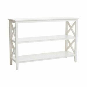 Fehér borovi fenyő polcos állvány 120x81x40 cm Heritage – Premier Housewares kép