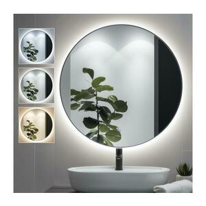 Brilagi - VENA BLACK LED fürdőszobai tükör 26W/230V 80 cm IP44 CRI 90 dimmelhető + CCT FG-CY36-A01-8080-BLK kép