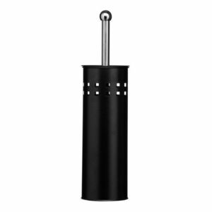 Matt fekete fém WC-kefe Indy – Premier Housewares kép