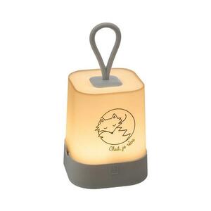 Atmosphera - LED Doty. gyerekeknek szánt újratölthető éjszakai lámpa RABBIT LED/3, 7V 1200mAh szürke 8590828020073 kép