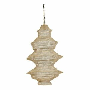 Bézs fém függőlámpa Nakisha – Light & Living kép