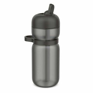 Antracitszürke műanyag ivópalack 600 ml Active – Mepal kép