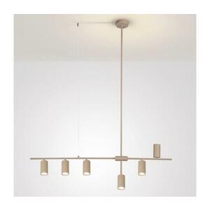 Brilagi - CRANE kábeles csillár 6xGU10/30W/230V bézs WO-CRANE-06-BEI-OEM kép