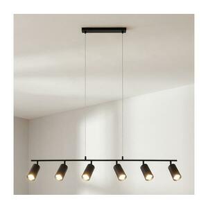 Brilagi - Kábelre függesztett csillár SELE 6xGU10/30W/230V fekete WO-NPL-04-BLK-OEM kép