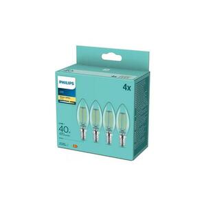 4 darabos VINTAGE Philips B35 LED-izzó 14/4, 3W/230V 2700K 8718699696931 kép