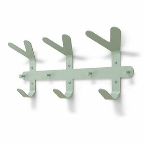 Szürkészöld acél fali fogas 66 cm Frondo – Spinder Design kép