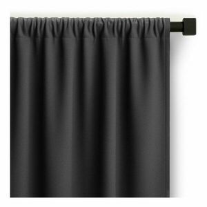 Antracitszürke dimout (részleges sötétítő) függöny 140x250 cm Carli – Restilo kép