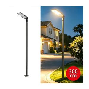 Brilagi-LED kültéri lámpa oszloppal és 3 m kábellel URBANLIGHT LED/200W/230V fekete IP65 BG4771+BG1525 kép