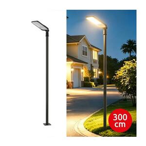 Brilagi-LED kültéri lámpa oszloppal és 3 m kábellel URBANLIGHT LED/100W/230V fekete IP65 BG4765+BG1525 kép