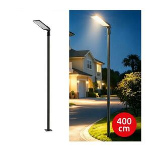 Brilagi-LED Kültéri lámpa oszloppal és 4 m-es kábellel URBANLIGHT LED/200W/230V fekete IP65 BG4771+BG3821 kép