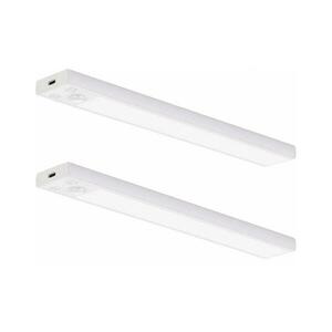 2 darabos szett: VIRO újratölthető LED bútorvilágítás érzékelővel, 1, 2 W, 800 mAh, 30 cm, CCT, fehér EKB2577 kép