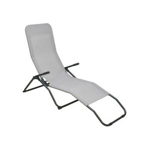 Koopman Kerti napozóágy FIKA 60x140 cm szürke FB7000300 kép