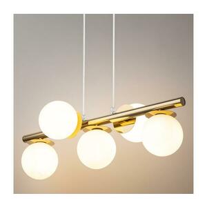 Csillár zsinóron AVOLA 5xG9/12W/230V arany 40795 kép