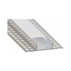 SmartLED Beépíthető profil LED szalagokhoz, 1 m, ezüst/fehér 7572 kép