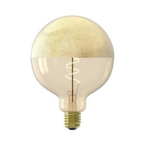 LED dimmelhető izzó búrával FILAMENT G125 E27/4W/230V 1800K arany CRI 90 8712879155829 kép