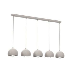 SOOL kábelre függesztett csillár 5xE27/15W/230V krémszínű 1322 kép