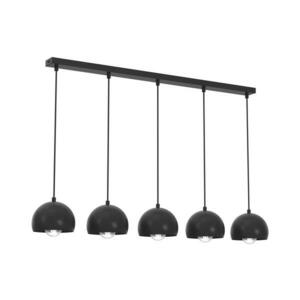 Kábeles csillár SOOL 5xE27/15W/230V fekete 1243 kép