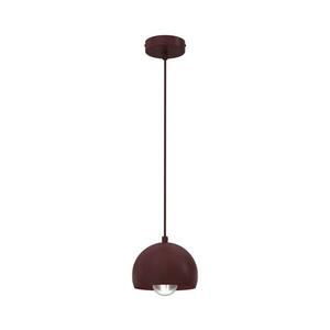 SOOL kábeles függőlámpa 1xE27/15W/230V, Ø 15 cm, bordó 1217 kép