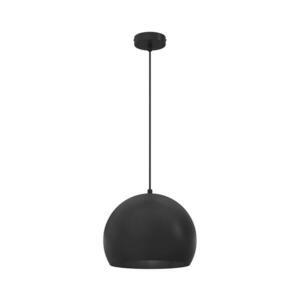 SOOL függőlámpa kábellel, 1xE27/15W/230V, átmérő 27 cm, fekete 1241 kép