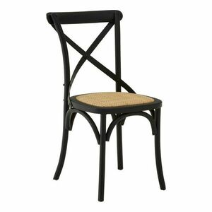 Fekete tölgyfa étkezőszék Lyon – Premier Housewares kép
