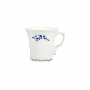 Fehér-kék porcelán eszpresszó csésze 110 ml Retro – BonBistro kép