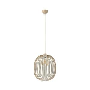 Kábelre függesztett DESTELLO csillár, 1xE27/15W/230V, átm. 33 cm, bézs LM-1.324/BEŻ kép