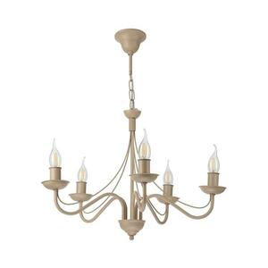 ANTON láncos csillár 5xE14/60W/230V bézs LM-5.294/BEŻ kép