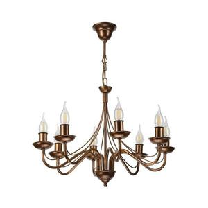 ANTON láncos csillár 8xE14/60W/230V bronz LM-8.294/BRĄZ kép