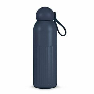 Kék rozsdamentes acél termopalack szívószállal 500 ml Tekla – Sagaform kép