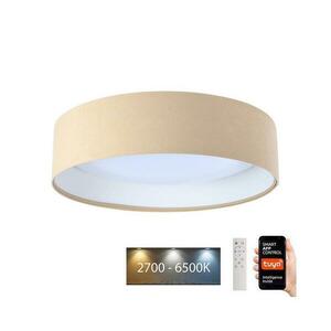 LED Mennyezeti lámpa SMART GALAXY LED/24W/230V Wi-Fi Tuya bézs/fehér + távirányító kép