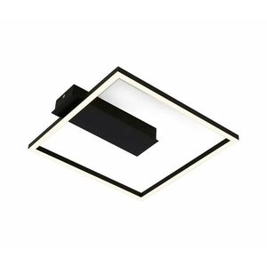 Briloner - LED mennyezeti lámpatest FRAME LED/14W/230V 3000K 30x32 cm fekete 3771-015 kép
