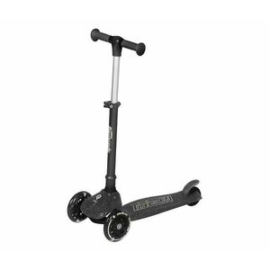 QPlay - Gyerek roller LED világító kerekekkel SPARKLING fekete ST-006_Black kép