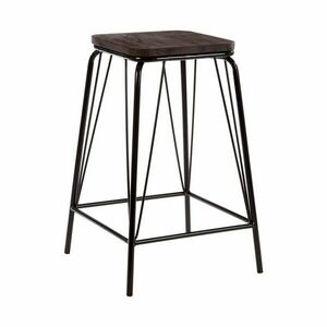 Fekete-barna szilfa ülőke District – Premier Housewares kép