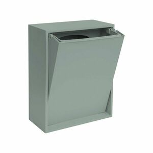 Szürkéskék újrahasznosított műanyag szelektív-fali szemetes Recycling Box – ReCollector kép