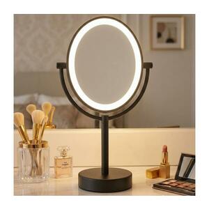 Eglo 201599 - Kozmetikai tükör LED háttérvilágítással LED/4W/4xAA IP65 fekete 201599 kép