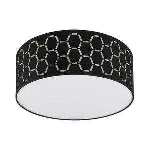 Mennyezeti lámpa ULLE 1xE27/15W/230V átm. 35 cm fekete LM-1.325/CZARNY/ZŁOTY kép