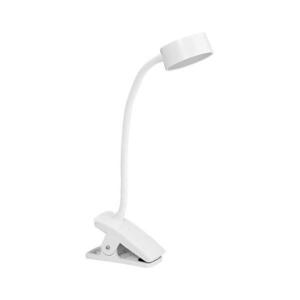 Ledvance -LED érintős, dimmelhető asztali lámpa csíptetővel CYLINDER LED/4, 8W/5V 3000-6500K fehér 4099854388552 kép