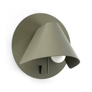 FARO Barcelona FARO 62356 - NOON falra szerelhető spotlámpa 1xE27/15W/230V zöld 62356 kép