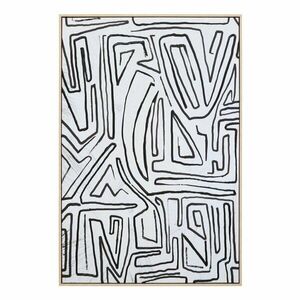 Keretezett-vászon kép 83x123 cm Astratto – Premier Housewares kép