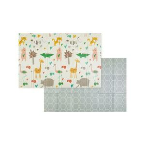 PETITE&MARS - Összecsukható játszószőnyeg CAMPY Animals&Hexagon 434076 kép