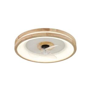 Globo 03650 - LED Mennyezeti lámpa látorral GATIAN LED/30W/230V barna + távirányító 03650 kép