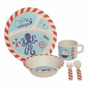Bambusz gyerek étkészlet 5 db-os Eden – Premier Housewares kép