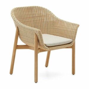 Natúr színű rattan kerti szék Galea – Kave Home kép