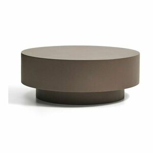 Beton kerek kerti dohányzóasztal ø 60 cm Garbet – Kave Home kép