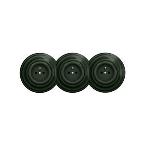 Reblig - Háromfoglalatos retro fali konnektor kerettel 230V zöld RG0063+2xRG0062+3xRG0060 kép